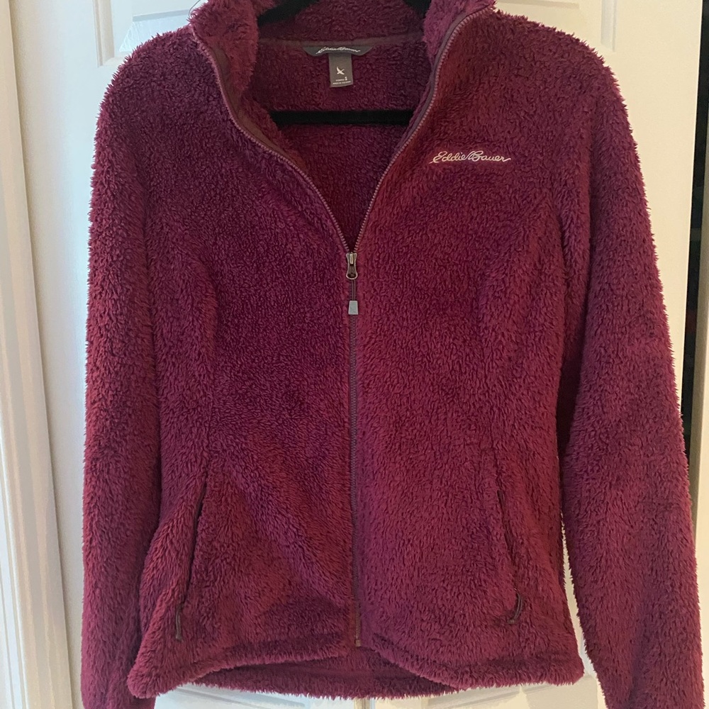 Eddie Bauer Magenta Fleece